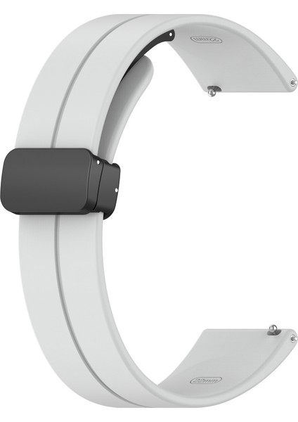 Katlanır Siyah Tokalı Silikon Kayış 18MM (Yurt Dışından) fiyatları