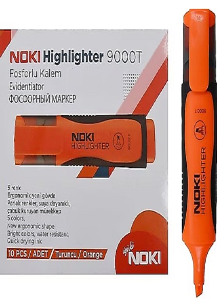 40 Adet Turuncu Fosforlu Kalem 9000 fiyatları
