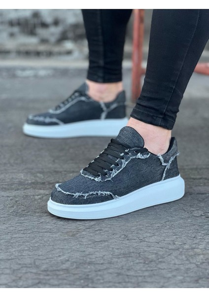 WG018 Gri Kot Erkek Casual Ayakkabı