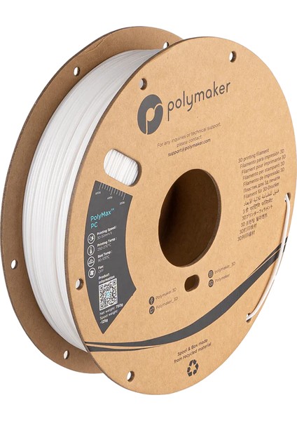 Polymax Sert Pc Filament Beyaz