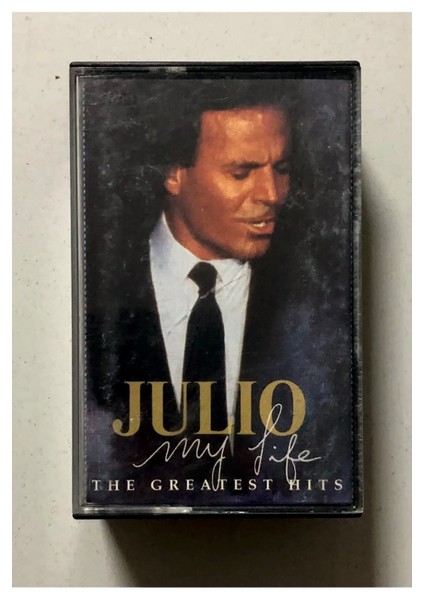 Julio Iglesis My Life The Greatest Hits 2 Kaset (Orjinal Dönem Baskı)