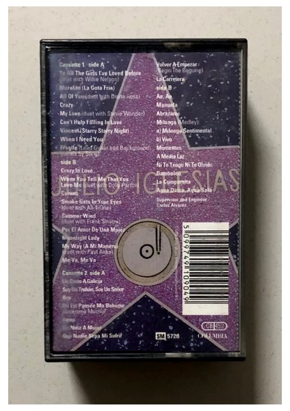 Julio Iglesis My Life The Greatest Hits 2 Kaset (Orjinal Dönem Baskı)