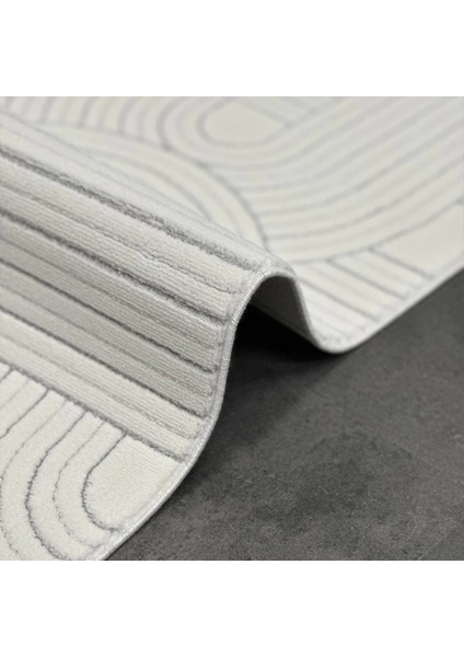 Lavinia Koleksiyonu Modern ve Zarif Desenli Mikrofiber Halı fırsatları