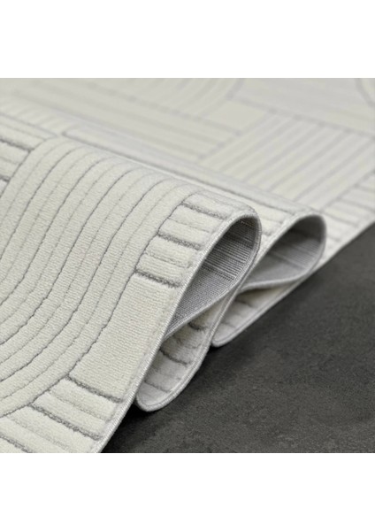 Lavinia Koleksiyonu Modern ve Zarif Desenli Mikrofiber Halı modelleri