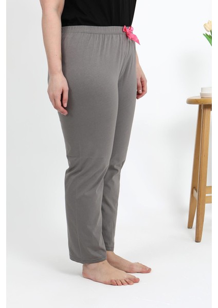 Kadın Pamuklu Büyük Beden Alt Pijama 27559 Vizon fırsatları
