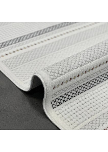 Lavinia Koleksiyonu Modern ve Zarif Desenli Mikrofiber Halı fırsatları