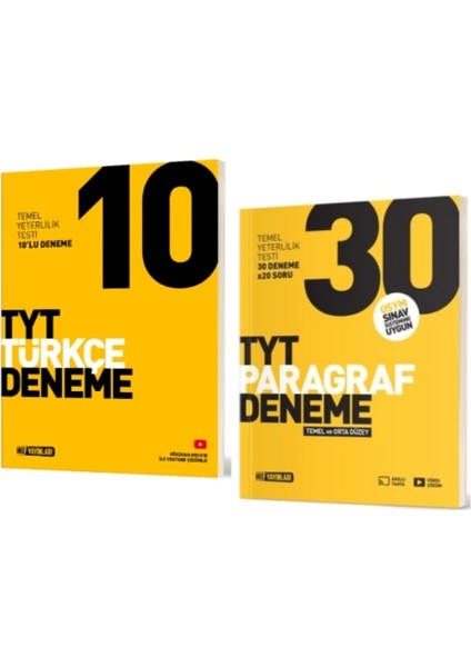 Tyt 10 Lu Türkçe - Temel ve Orta Düzey Paragraf Deneme