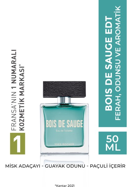 Bois De Sauge- Edt 50 ML-8195