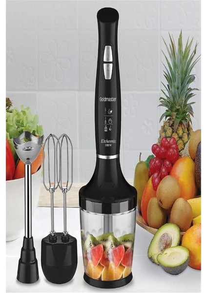 Kıtchenmıx Blender Set Siyah IN-6140W