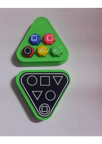 Squit Game 5 Taş Oyunu Kutulu Rengarenk