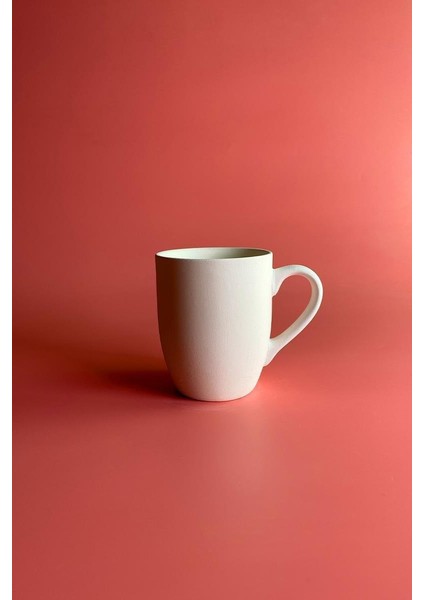 Bulut Kupa - Seramik Bisküvi 8'li (Ham Ürün)