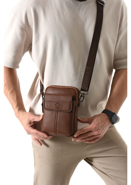 Vegan Deri Erkek Postacı Çanta - Taba fiyatları