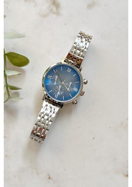 Massa Gri Kordon Lacivert Kadran Kadın Kol Saati fiyatları