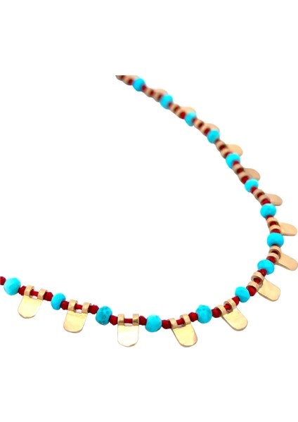 Taşlı Colorful Kolye