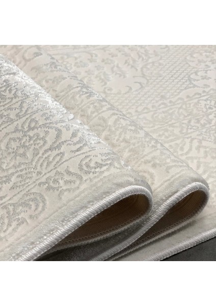 Diamond Koleksiyonu Parlak Görünümlü Mikrofiber Iplik Sık Dokuma Halı