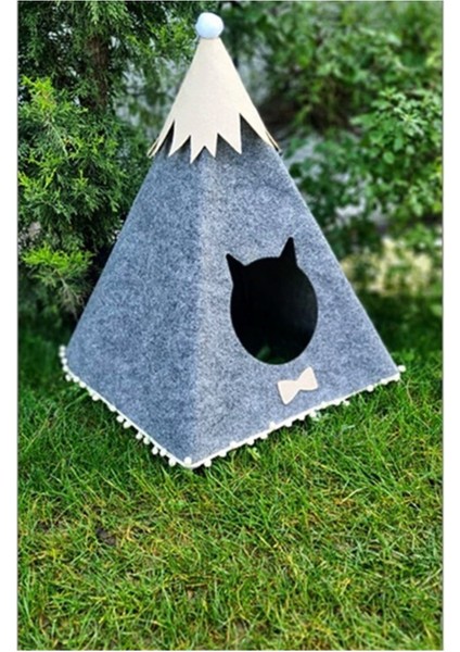 Vavahşaptasarım Uludağ Kedi Evi&çadırı Catnipli