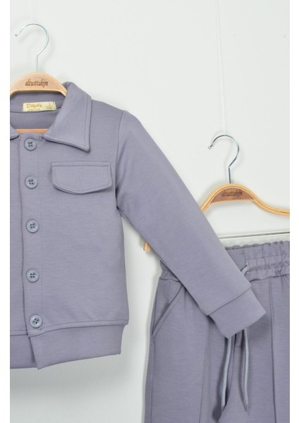 Gri Ceket ve Eşofman Iki Parça Takım (3-6 Yaş) fiyatları