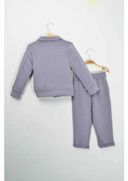 Gri Ceket ve Eşofman Iki Parça Takım (3-6 Yaş) fırsatları