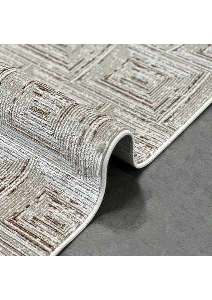 Diamond Koleksiyonu Parlak Görünümlü Mikrofiber Iplik Sık Dokuma Halı