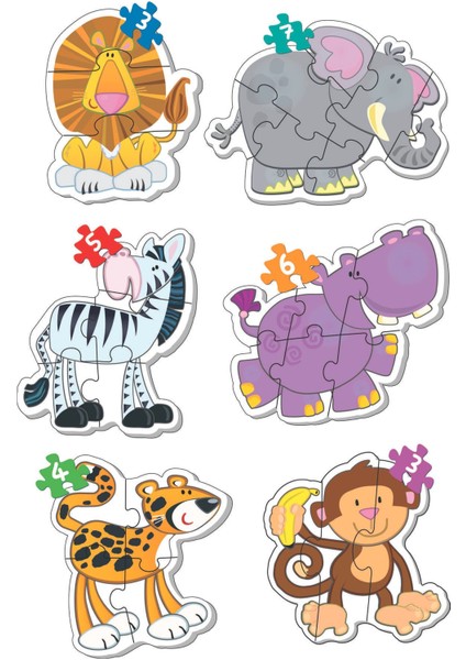 Baby Puzzle Ilk Hayvanlarım ve Ilk Çiftlik Puzzlem Seti fiyatları