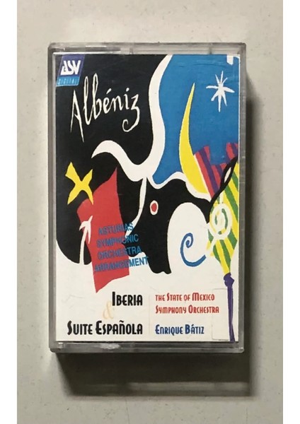 Albeniz Iberia Suite Espanola Smso Batız Kaset (Orjinal Dönem Baskı)