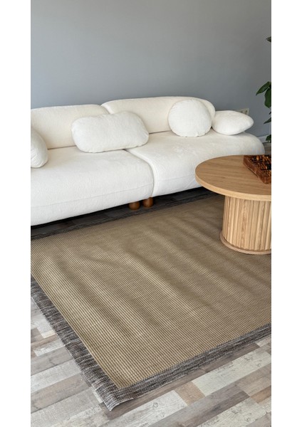 Kaymaz Tabanlı Yıkanabilir Hasır Sisal Halı