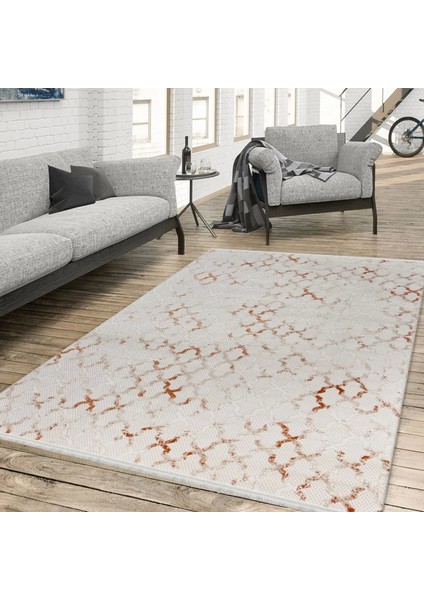 Rustik Koleksiyonu Dayanıklı Akrilik Iplik Doğal Renk Tonları ve Modern Tasarım Halı