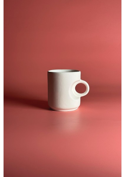 Mutlu Kupa - Seramik Bisküvi 8'li (Ham Ürün)