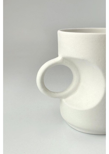 Mutlu Kupa - Seramik Bisküvi 8'li (Ham Ürün) fırsatları