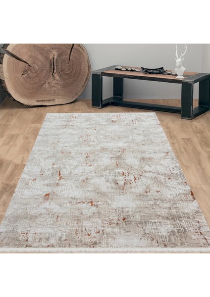 Rustik Koleksiyonu Dayanıklı Akrilik Iplik Doğal Renk Tonları ve Modern Tasarım Halı