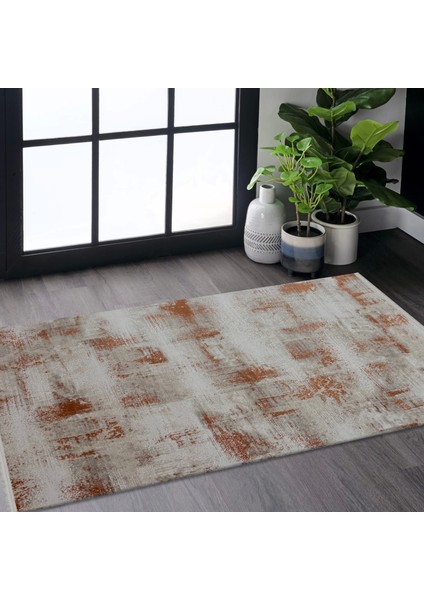 Rustik Koleksiyonu Dayanıklı Akrilik Iplik Doğal Renk Tonları ve Modern Tasarım Halı