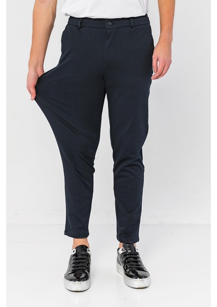 Erkek Relaxed Fit Beli Lastikli Bağcıklı Likralı Süper Rahat Jogger Pantolon