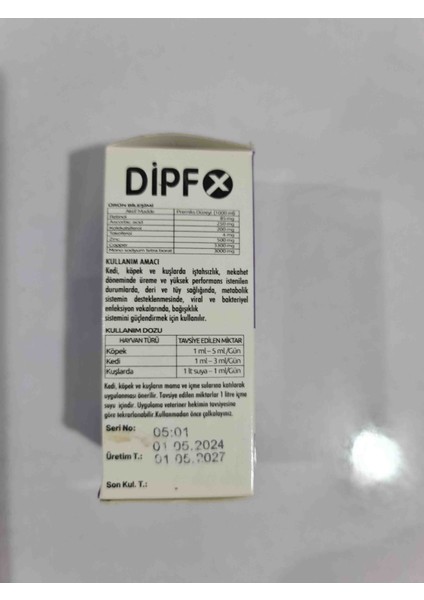 Nutra Dıpf-X 20ML