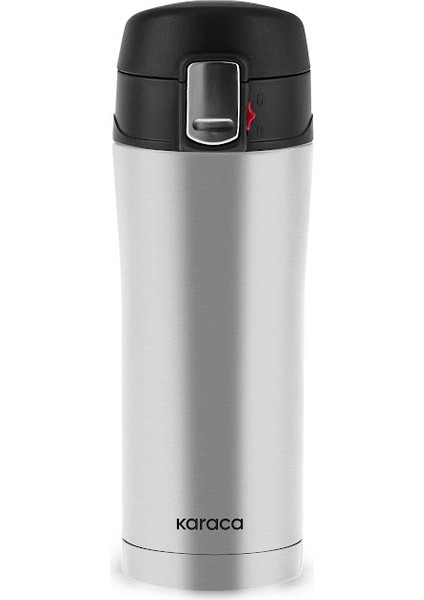 Pluton Çelik Sızdırmaz Termos Inox 450 ml