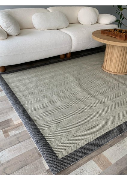 Kaymaz Tabanlı Yıkanabilir Hasır Sisal Halı