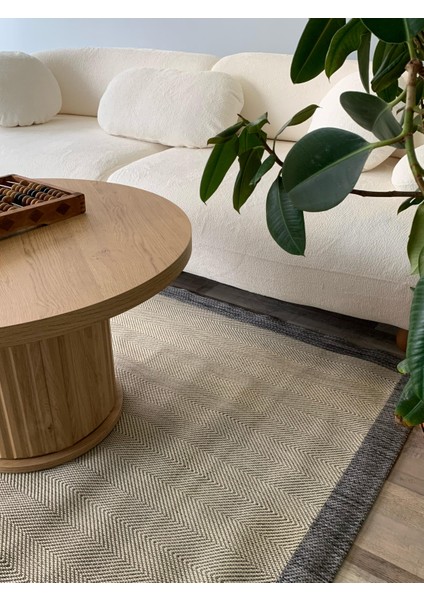 Kaymaz Tabanlı Yıkanabilir Hasır Sisal Halı
