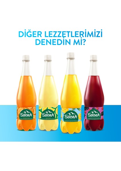 Mango & Ananas Aromalı C Vitaminli Maden Suyu 1 lt x 6 Adet