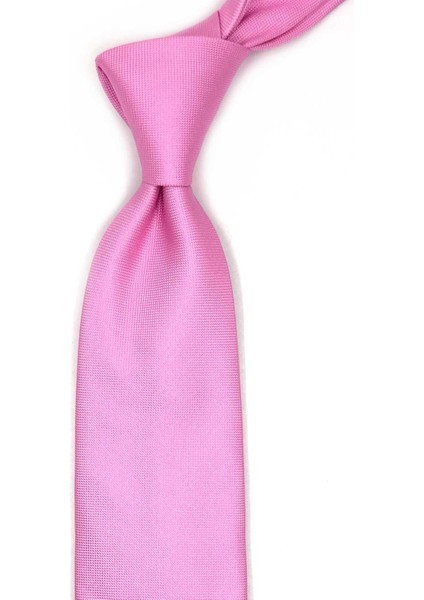 Pembe Düz Mendilli Klasik Kravat KK13160