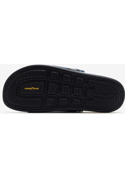 Hyper Slide - Topographic Erkek Lacivert Terlik 229137 Nvbk