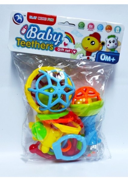 Fx Diş Kaşıyıcı, Çıngıraklı Top ve Eklemeli Halkalar Seti Star Collection 210035 fiyatları