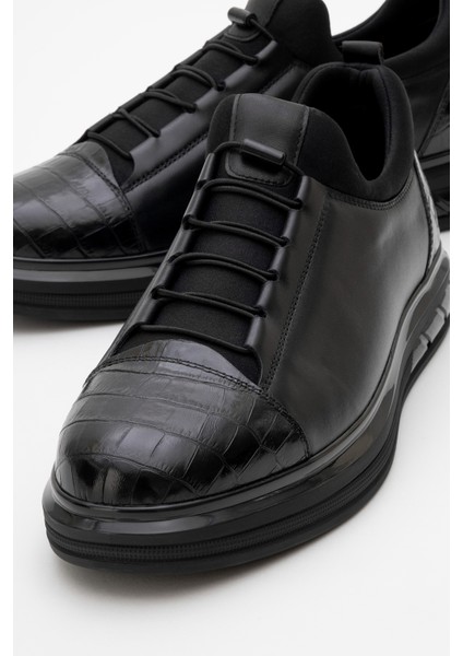 Erkek Comfort Casual Ayakkabı Deri Cr 2045 Siyah modelleri