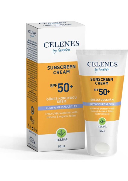 Herbal Güneş Kremi 50ml Kuru Ve Has Cilt 50 Spf