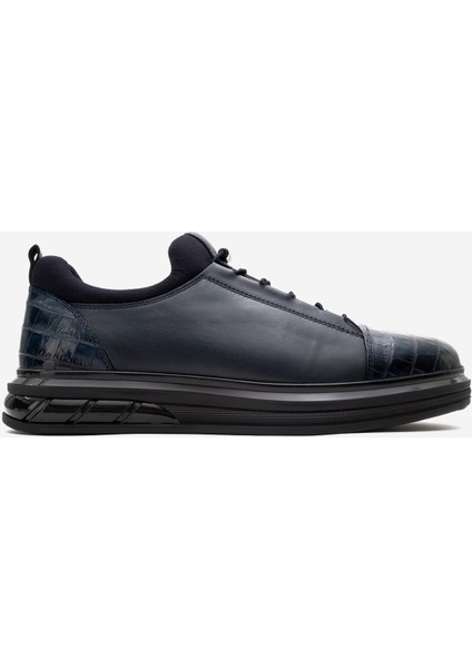 Erkek Comfort Casual Ayakkabı Deri Cr 2045 Siyah
