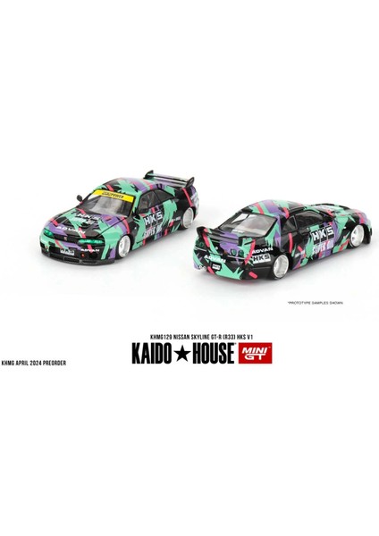 1/64 Nissan Skyline Gt-R (R33) Hks V1 KHMG129