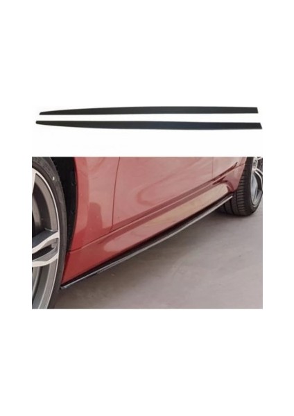 Bmw F30 Marşpiyel Altı Lip Piano Black, Sağ Sol, Maşpiyel Çıtası