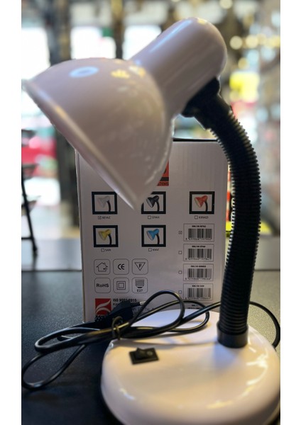 K2 KML100 Beyaz Masa Lambası - E27 Duy fiyatları