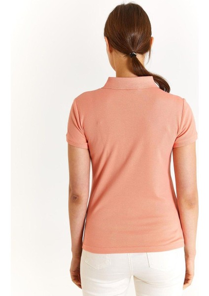 Kadın Basic Polo Yaka Tişört modelleri