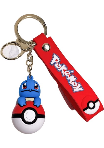 Pokemon Anahtarlık Pikachu Anime Aksiyon Figürü Oyuncak Kawaii Karikatür Moda Charmander Psyduck Bebek Anahtarlık Araba Çantası Kolye Çocuk Hediyerenk:3 (Yurt Dışından)