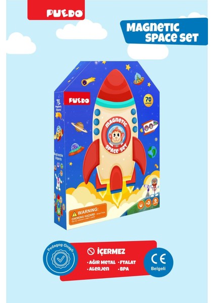 Manyetik Oyun Seti - Uzay fiyatları