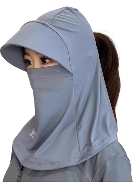 Güneş Koruma Şapkası Yüz Maskesi (Yurt Dışından)